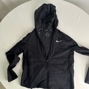 Nike, running jacket, packs into small fanny pack